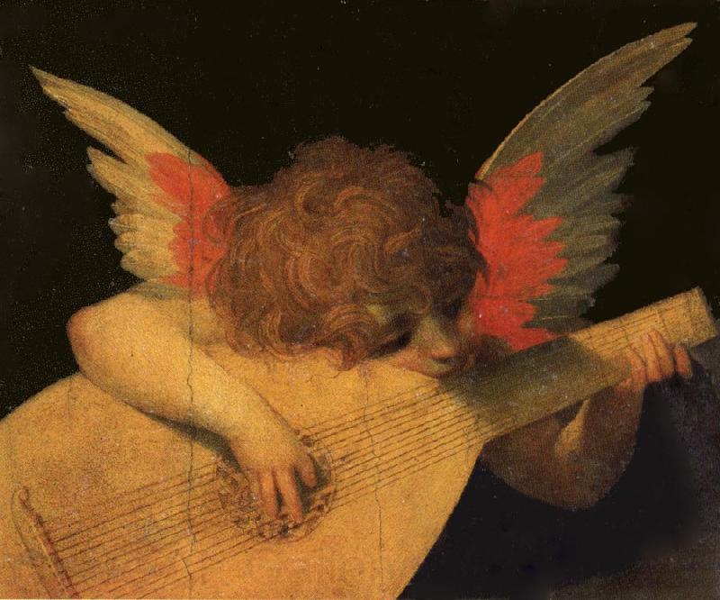 Rosso Fiorentino Angel Musician Spain oil painting art